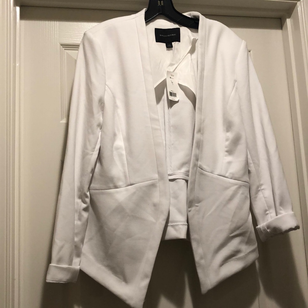 White blazer